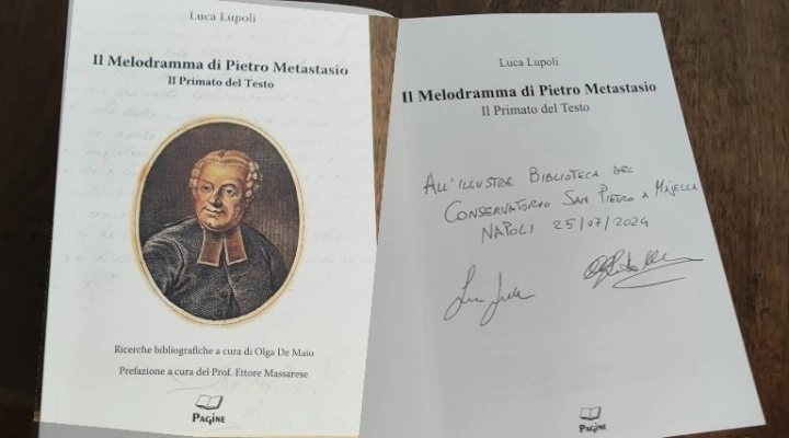 Il Melodramma di Metastasio accolte tra le sale di Saverio Mattei