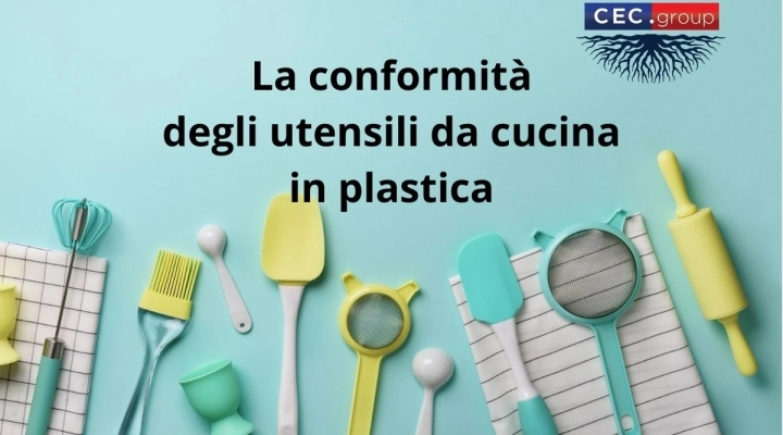 Conformità degli utensili per cucina in plastica