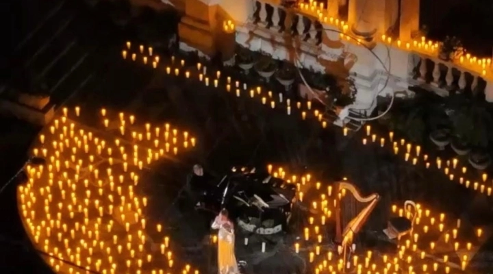 Candlelight a Villa Domi, notte di San Lorenzo fra musica e stelle.