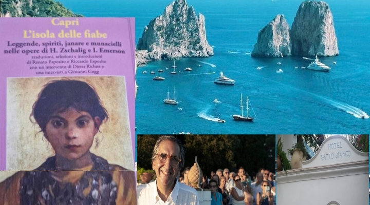 A Cura della Giornalista Valentina Busiello    Il Libro intitolato: Capri. L’Isola delle fiabe. Edizioni La Conchiglia