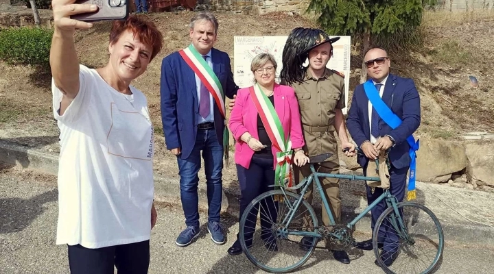 Un monumento dedicato alla donna crocerossina nel borgo di Marcena