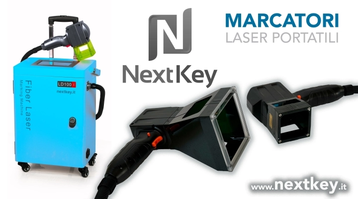 Il nuovo marcatore laser portatile di NextKey srl