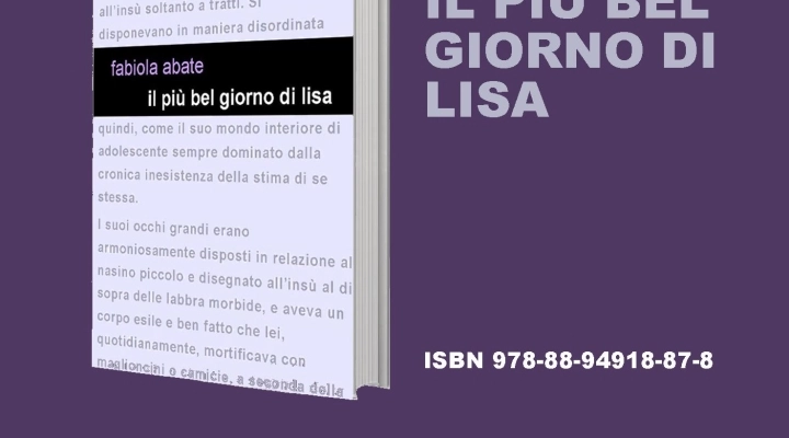 Fabiola Abate sbarca in libreria con il suo romanzo “Il più bel giorno di Lisa”