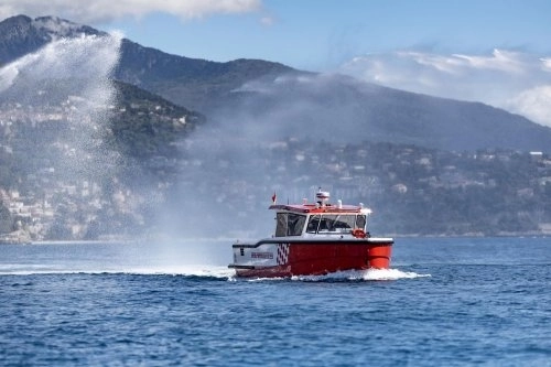 MOTORI FPT INDUSTRIAL E BIMOTOR NELLA NUOVA IMBARCAZIONE DI HIGH TECH MARINE PER I VIGILI DEL FUOCO DEL PRINCIPATO DI MONACO