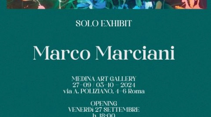 SOLO EXHIBIT MARCO MARCIANI 