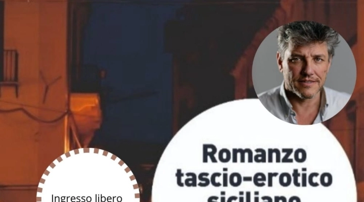 Lo scrittore palermitano Giankarim De Caro presenta “Romanzo tascio-erotico siciliano” a Caltanissetta 