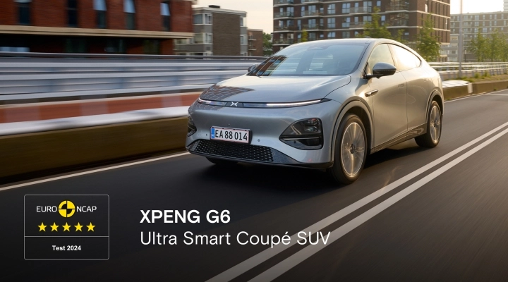 XPENG G6 Ottiene 5 Stelle per la Sicurezza da Euro NCAP