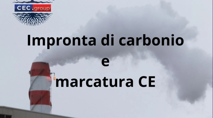 Impronta di carbonio e marcatura CE