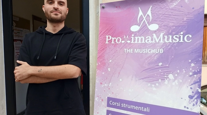 Giovanni Paolo Liguori è il nuovo docente di batteria di ProximaMusic