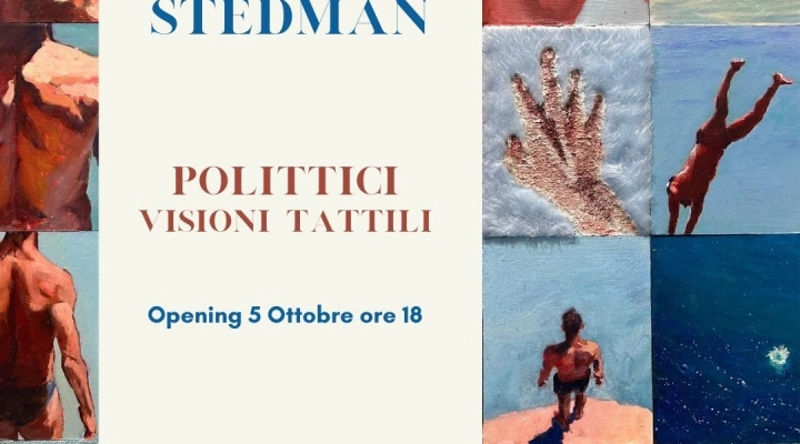 Al “Centro d’arte Raffaello” di Palermo  la nuova personale pittorica di Nicholas Stedman.  “Polittici - Visioni tattili” a cura di Marco Amato dal 5 al 26 ottobre