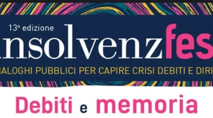 InsolvenzFest 2024: debiti e memoria  il focus dell’edizione numero 13 