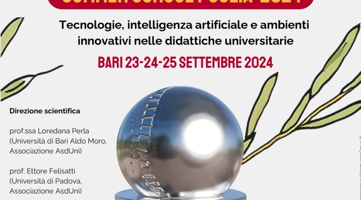 Summer School Puglia: l’Intelligenza Artificiale nella Didattica