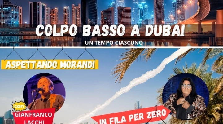 Colpo Basso a Dubai: Una Serata di Tributi Musicali al Teatro degli Audaci