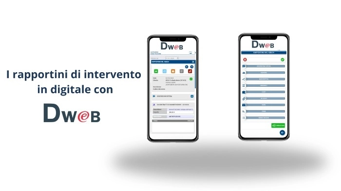 La gestione digitale dei rapportini di intervento