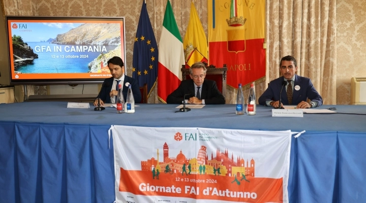 GIORNATE FAI D’AUTUNNO IN CAMPANIA, programma delle aperture a Napoli e nelle province, sabato 12 e domenica 13 ottobre 2024