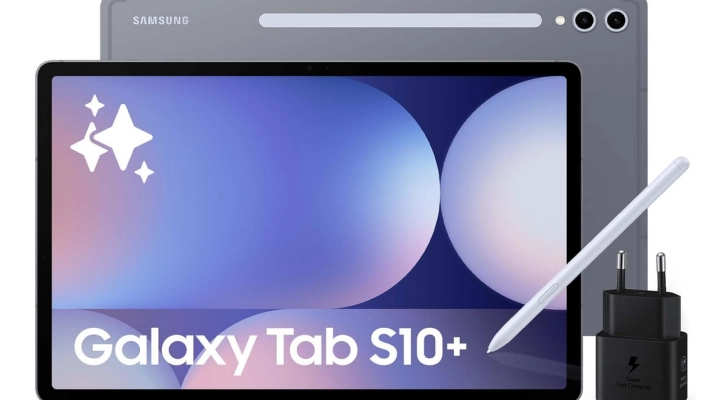 Samsung Galaxy Tab S10+ AI Ottobre 2024: Tablet con Display Dynamic AMOLED 2X, 12GB RAM, Android 14, Batteria 10.090 mAh, Nuova Tecnologia AI