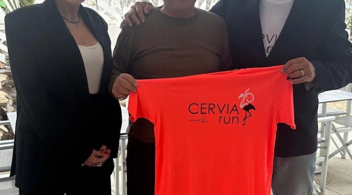 Presentata questa mattina al bagno Marco 184 la nuova edizione della Cervia Run