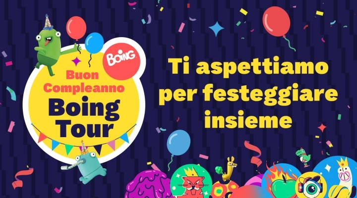 Arriva a Milano il tour per celebrare i 20 anni di attività di Boing