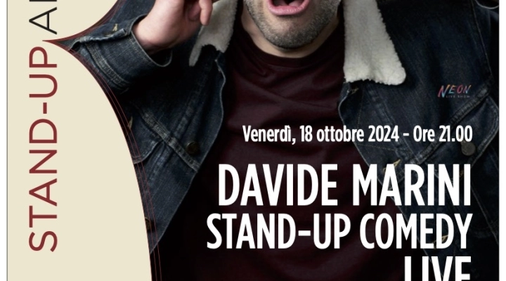 La Stand-up Comedy torna al Teatro San Leonardo con Davide Marini Live