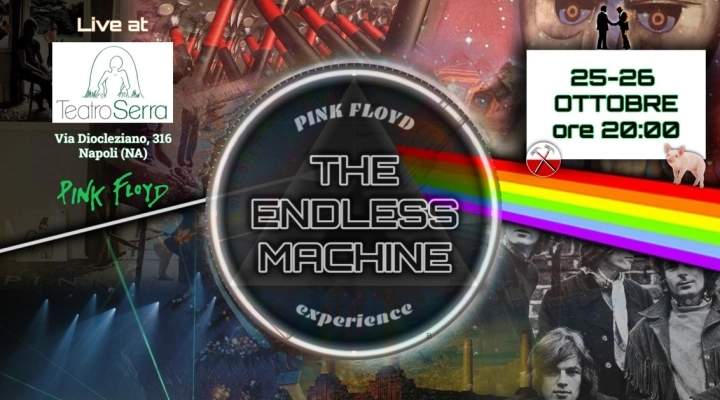 Al Teatro Serra tributo ai Pink Floyd con i “The Endless Machine” 