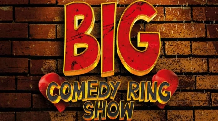 Big comedy ring show, a Catania sei “pesi massimi” della comicità si sfidano all’ultima battuta