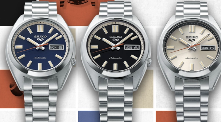 Seiko 5 Sport: 3 nuovi orologi ispirati all'iconico Seiko Sportsmatic del '68