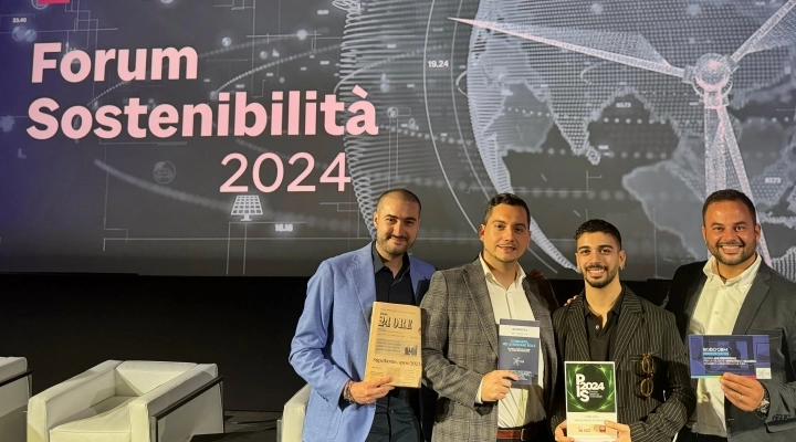 Forum sostenibilità: iInformatica vince il premio impresa sostenibile per la sostenibilità digitale de “Il Sole 24 Ore-Vaticano”