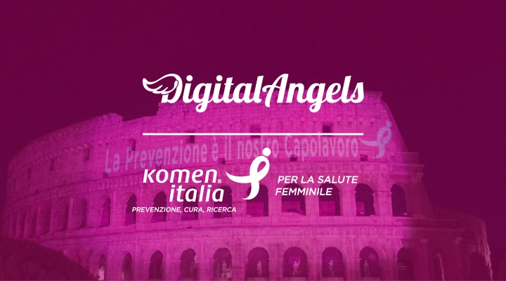 Digital Angels al fianco di Komen Italia per il mese della prevenzione dei tumori del seno