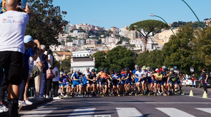 Successo per la seconda edizione del “Roller Skating Festival”: sport, adrenalina e spettacolo sul lungomare partenopeo