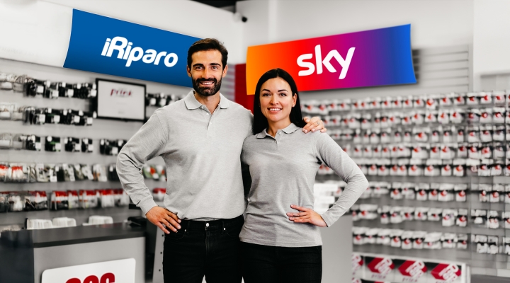 IRIPARO DIVENTA MASTER DEALER SKY