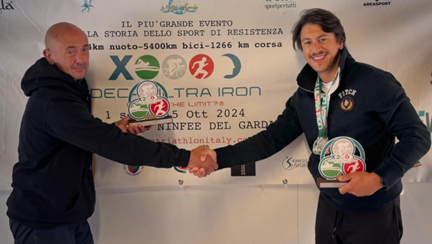 Affrontare 10 gare Ironman in una volta