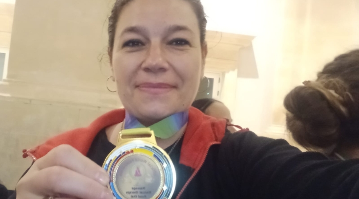 Elena Timpa da Chianciano Terme al successo nella IV ed. del Campionato del Mondo di Massaggio e Terapia Manuale