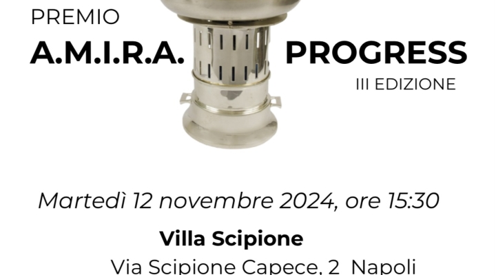 A Villa Scipione, la consegna dei Premi AMIRA Progress 2024