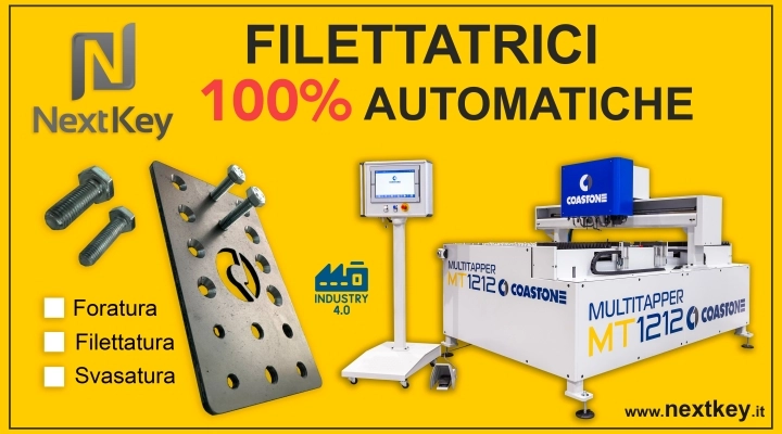 Filettatrici automatiche MultiTapper Made in Finlandia