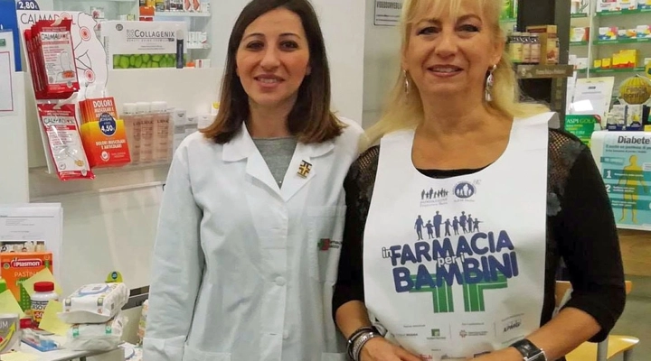 “In farmacia per i bambini” torna la raccolta solidale per il Thevenin