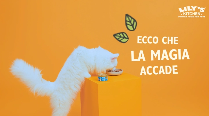 È ON AIR LA VIDEO CAMPAIGN DI LILY’S KITCHEN:  SUGLI SCHERMI ITALIANI IL PETFOOD DELIZIOSO E NATURALE 