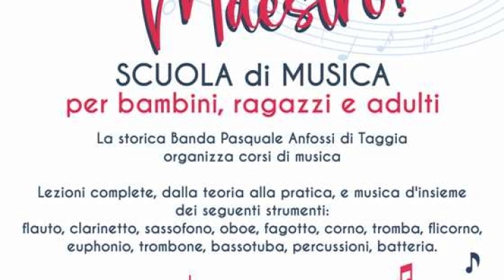 Musica Maestro a Taggia