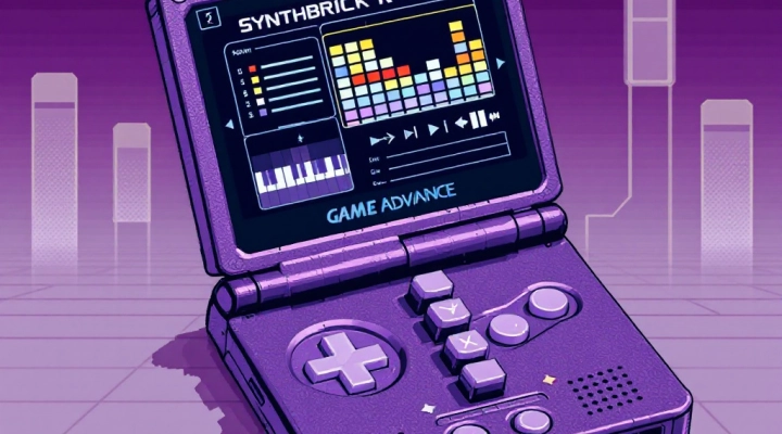 SynthBrick Beat: il nuovo gioco musicale per Game Boy Advance della RAMKARD!