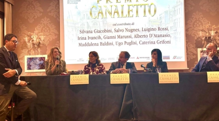 Grande successo per l’inaugurazione del Premio Canaletto a Venezia