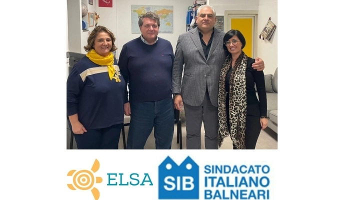 Siglato protocollo d'intesa tra l'Associazione Elsa e il Sindacato Italiano Balneari