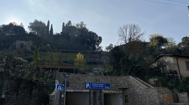 Bergamo Città Alta: il nuovo parcheggio green protetto da Derbigum GC AR