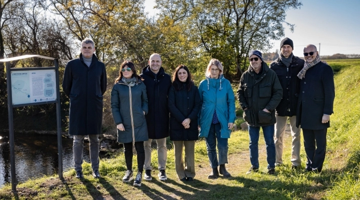 NASCE A VILLAFRANCA DI VERONA UN NUOVO “SENTIERO DEI CAMPIONI” UN PERCORSO NELLA NATURA, APERTO A TUTTI, IDEATO E REALIZZATO COL CONTRIBUTO DI P&G, LA COLLABORAZIONE DI CARREFOUR E COREPLA E LA CONSULENZA TECNICA DI AZZE