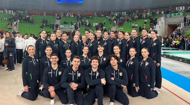 La Gymnaestrada della Ginnastica Petrarca al Gran Prix della federazione