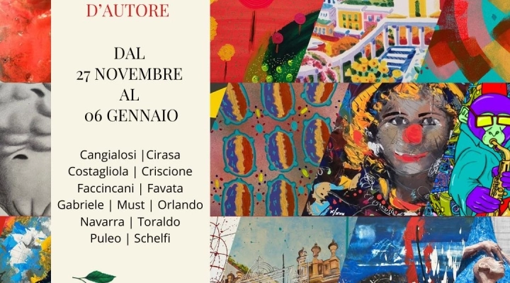 Al “Centro d’arte Raffaello” la collettiva “Natale d’autore”, dal 27 novembre al 6 gennaio