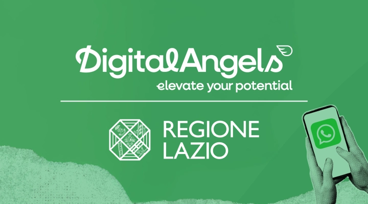 Digital Angels a supporto di Regione Lazio per aumentare gli iscritti al canale WhatsApp