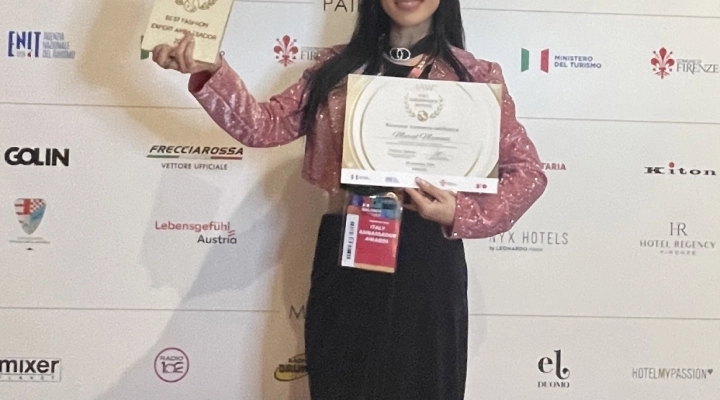 Muriel Mamusi cantante di Perugia trionfa agli Italy Ambassador Awards 2024