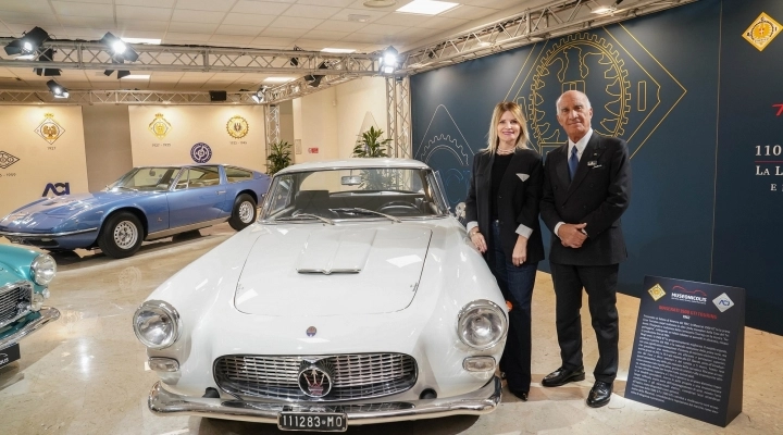 Le Maserati del Museo Nicolis in mostra a Roma