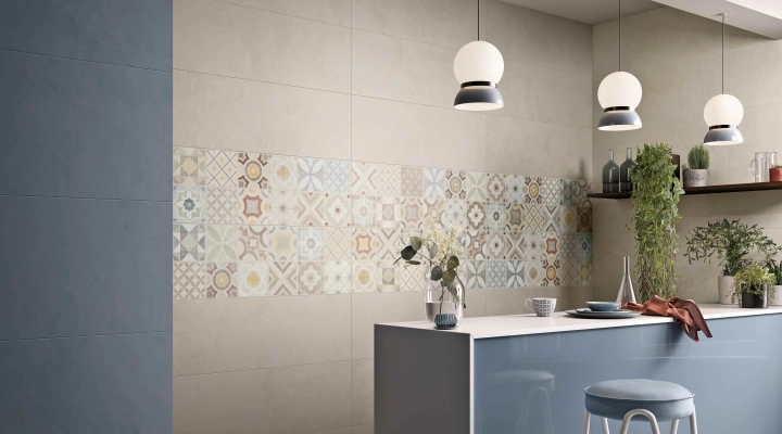 Panaria Ceramica: pareti decorative e infinite geometrie