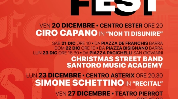 NAPOLI EST FEST, IL NATALE NELLA VI MUNICIPALITA’