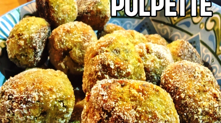 Nuova ricetta e video: Polpette ai broccoli capperi e acciughe